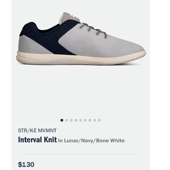 Strike Movement Men's Gray and Black Sneakers - Picture 3 of 16